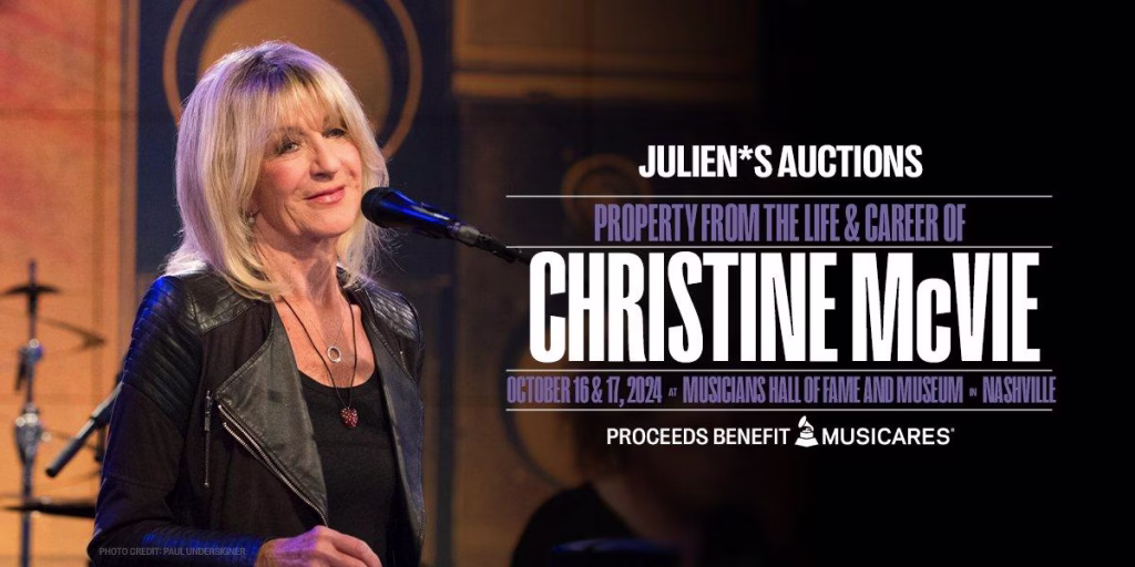 Christine McVie Julien's Auction Hero
