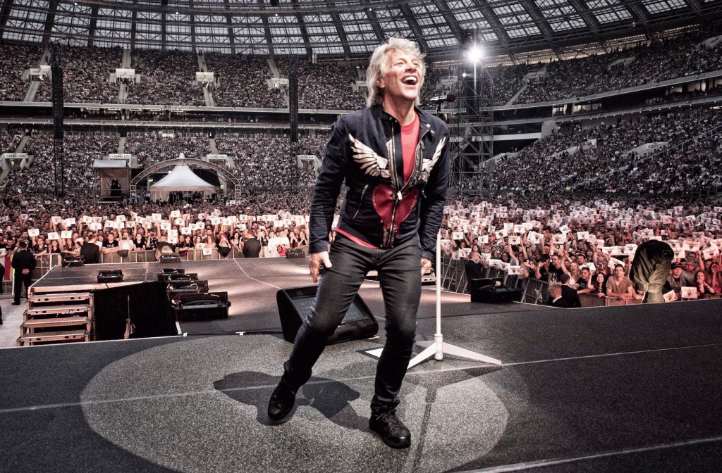 Jon Bon Jovi performance photo