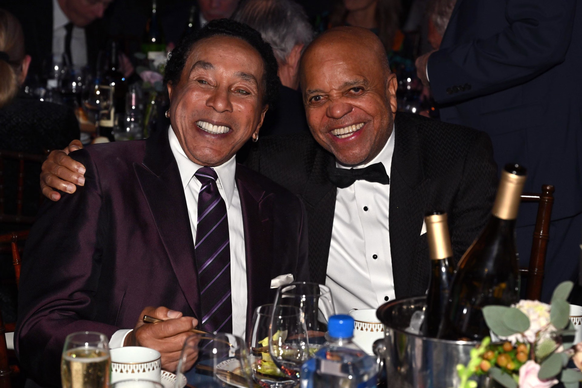 Berry Gordy Smokey Robinson 2023 MusiCares Gala