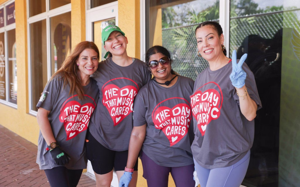 The Day That Music Cares Volunteers